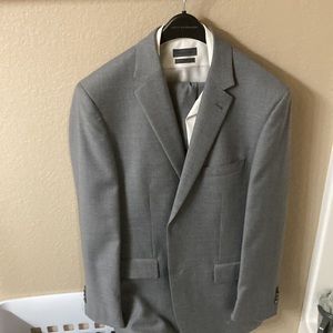 Joseph Abboud Mens warehouse custom suit with Calvin Kline shirt